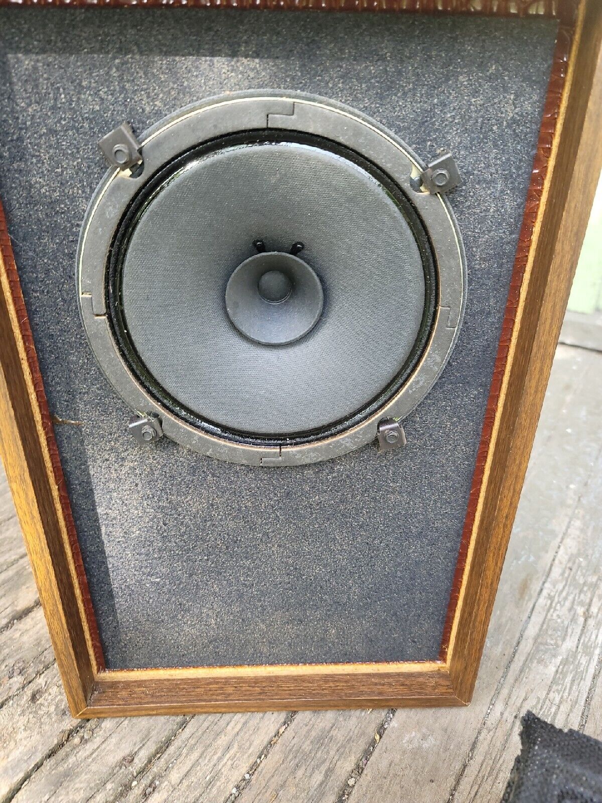 sylvania air suspension vintage speakers Genuine Working Lot of 2 SA 508000