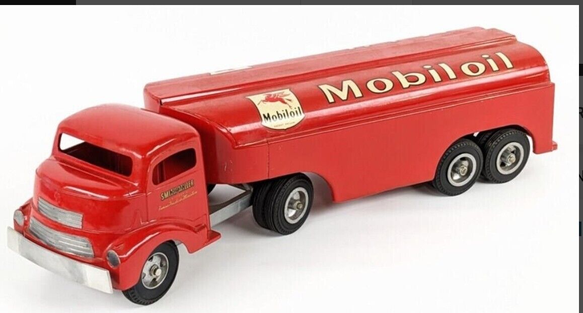 Vintage Restored Smith Miller GMC Mobilgas Mobil Oil Tanker Toy Truck Collect