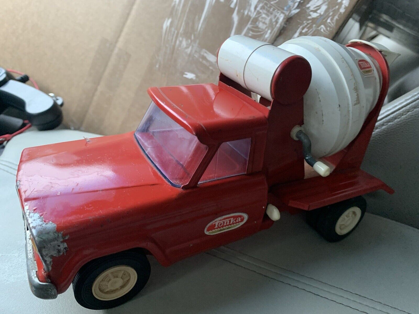 Vintage Tonka No. 52 Jeep Cement Truck