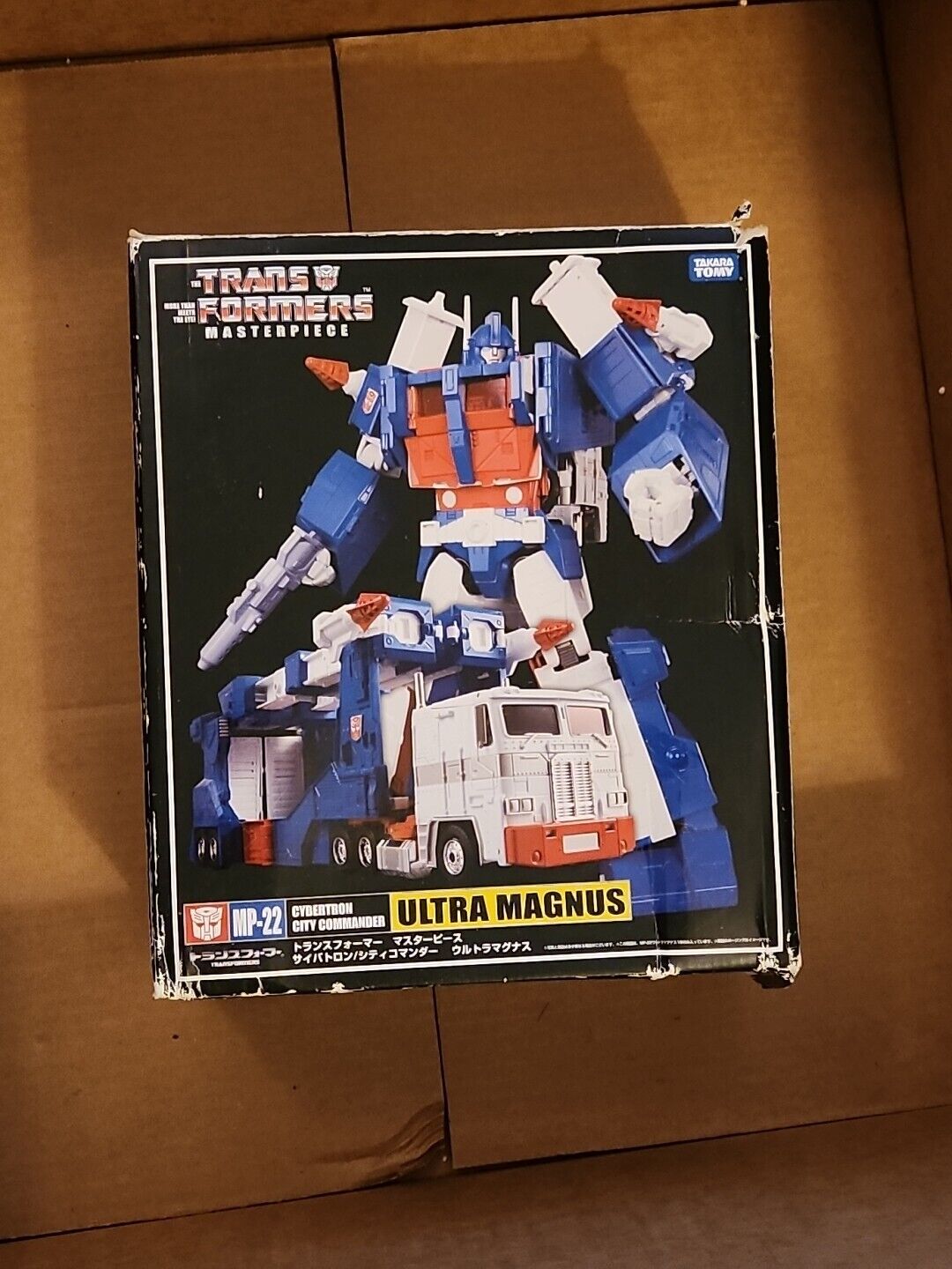 TOMY TAKARA MASTERPIECE TRANSFORMERS ULTRA MAGNUS MP22 CYBERTRON NIOB