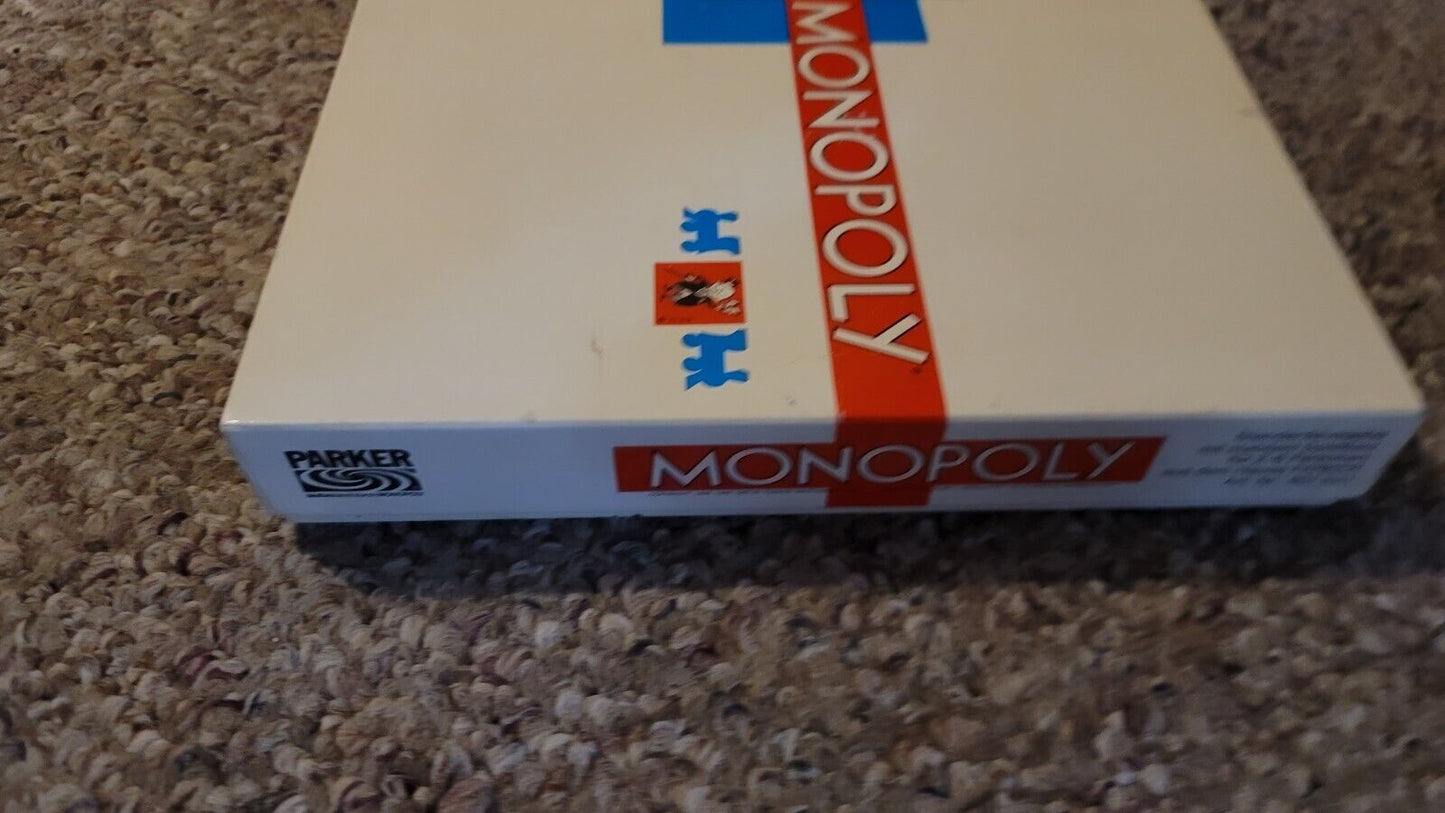 Vintage Monopoly Game In German Language 10” X 10” Box 