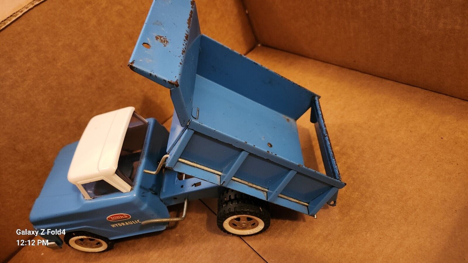 Vintage 1965 Tonka No. 520 Hydraulic Dump Truck 13" Structo Ford Man Cave Toys 