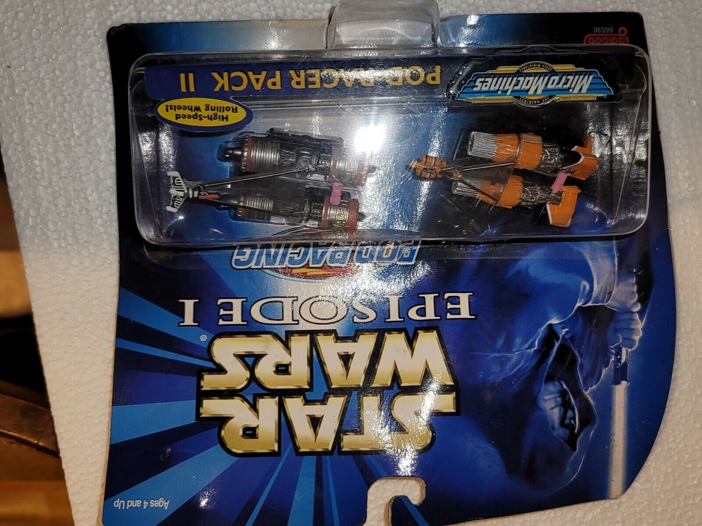 Micromachines Star Wars Episode 1 Pod Racing Pack 2, 1998 by Galoob Vintage