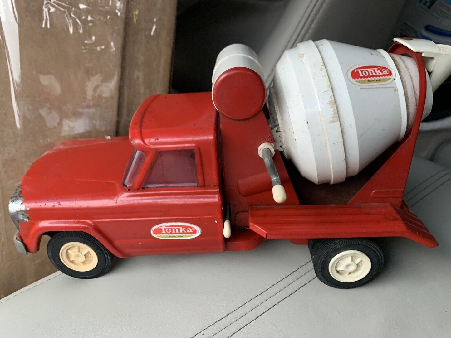 Vintage Tonka No. 52 Jeep Cement Truck