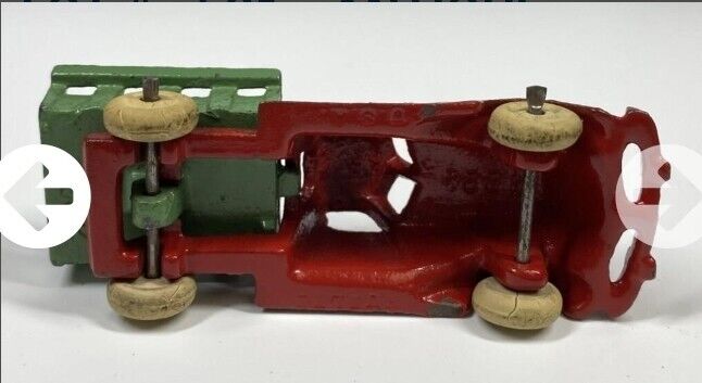 Vintage ANTIQUE CAST IRON HUBLEY Arcade STAKEBODY TRUCK Cast Collectible 