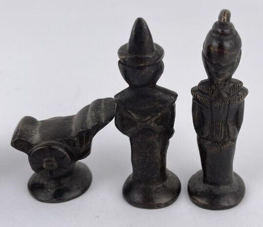 12pc Lot Burma Burmese Bronze Figures Avian Opium Weights ca.19th Century 