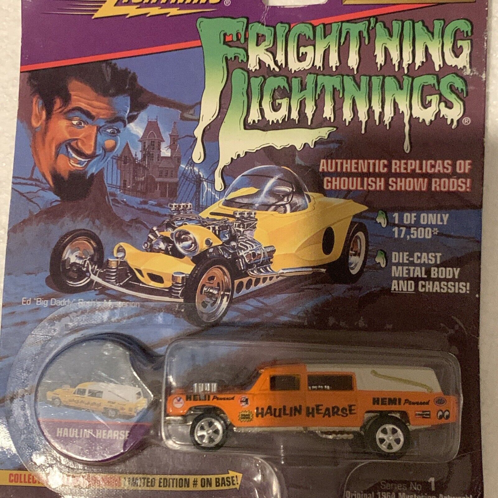 Johnny Lightning Frightning Lightnings Original 1964 Mysterion Artwork L51