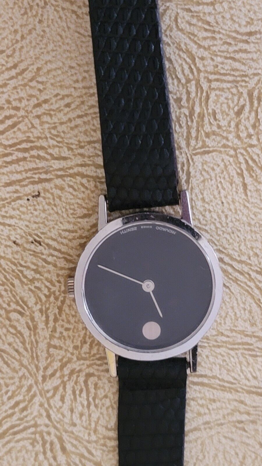 movado museum watch, zenith manual movement NOT  Running 