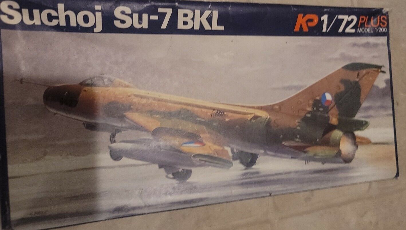 Kovozavody Prostejov KP Suchoj Su-7 BKL 1/72 Scale Plastic Model Kit 