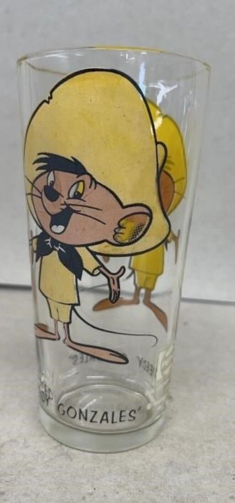 Speedy Gonzales Vintage 1973 Pepsi Collector Series Glass - Looney Tunes