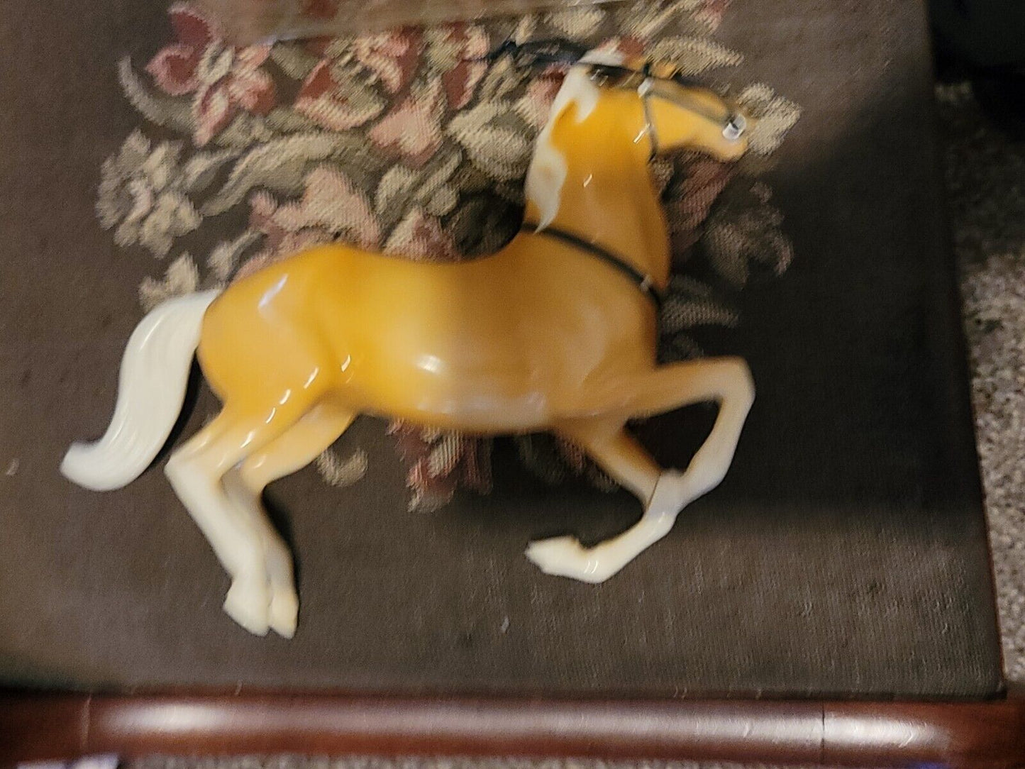 Vintage 9" Hartland Roy Rogers & Trigger Plastic Toy In Original Box Guns Hats 