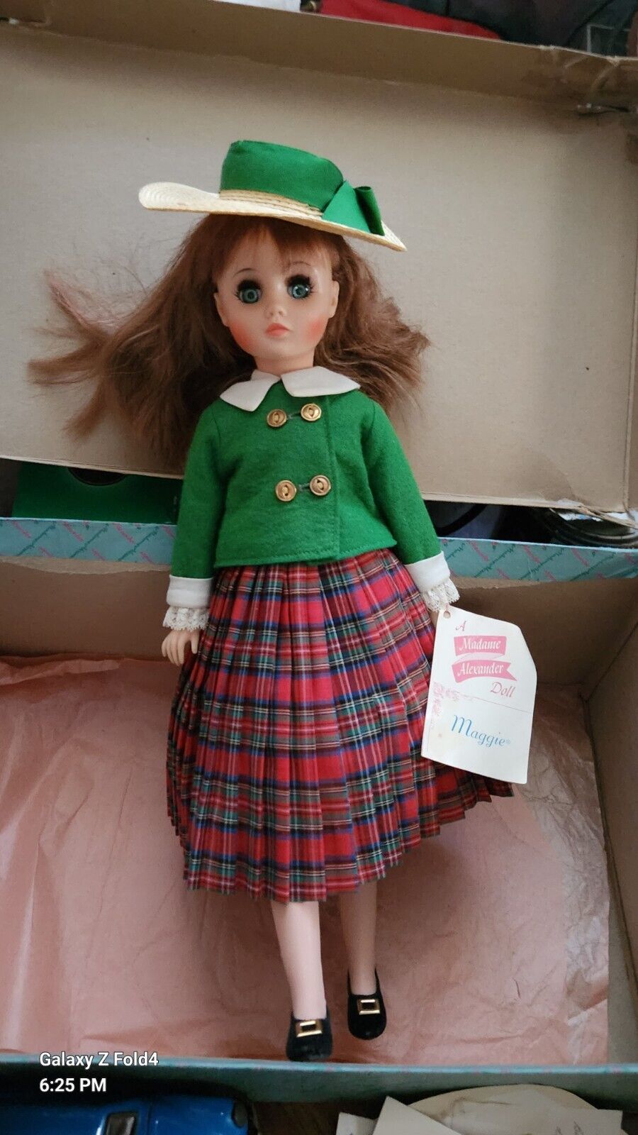 VINTAGE Madame Alexander 17 Inch Maggie #1720, 1972, Elise With Box RARE!