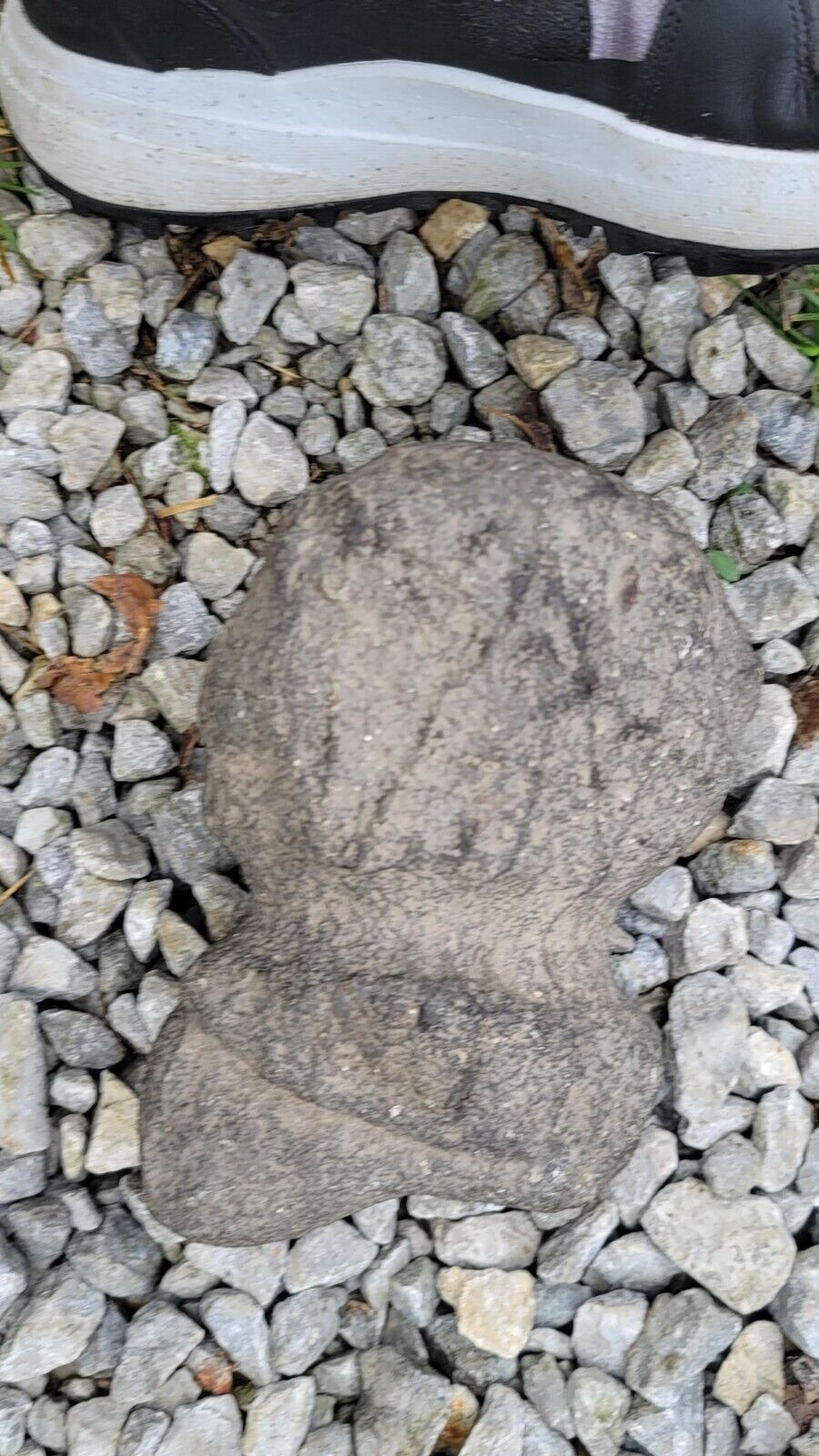 Native American Stone Grinding Stone W/ Two Grooves 