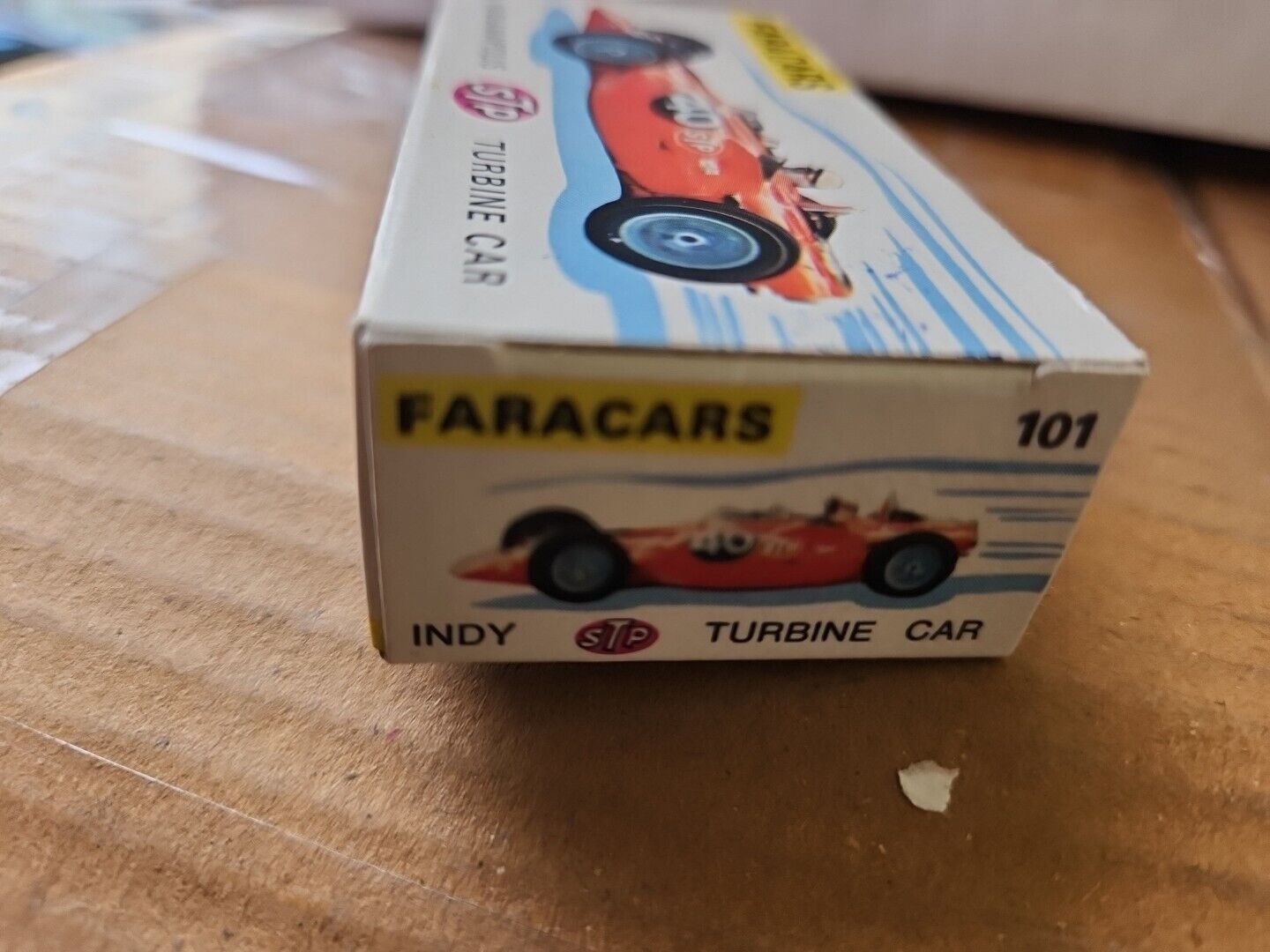 Vintage Faracars France Indianapolis Turbine Car STP, In Box, Decals 1967 Race