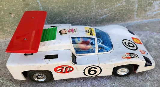 Vintage 1960s Battery Operated ALPS Chaparral 2F Race Car Indy Car 