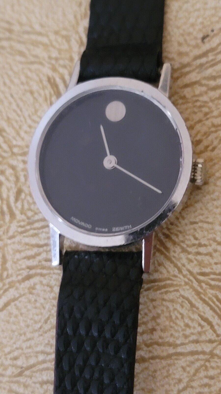 movado museum watch, zenith manual movement NOT  Running 