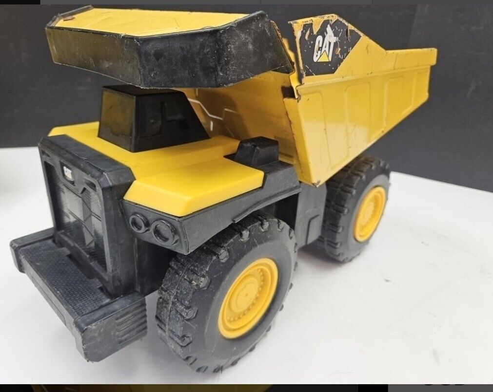 Vintage CAT Steel Dump Truck Collectible Toys 