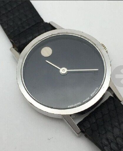 movado museum watch, zenith manual movement NOT  Running 