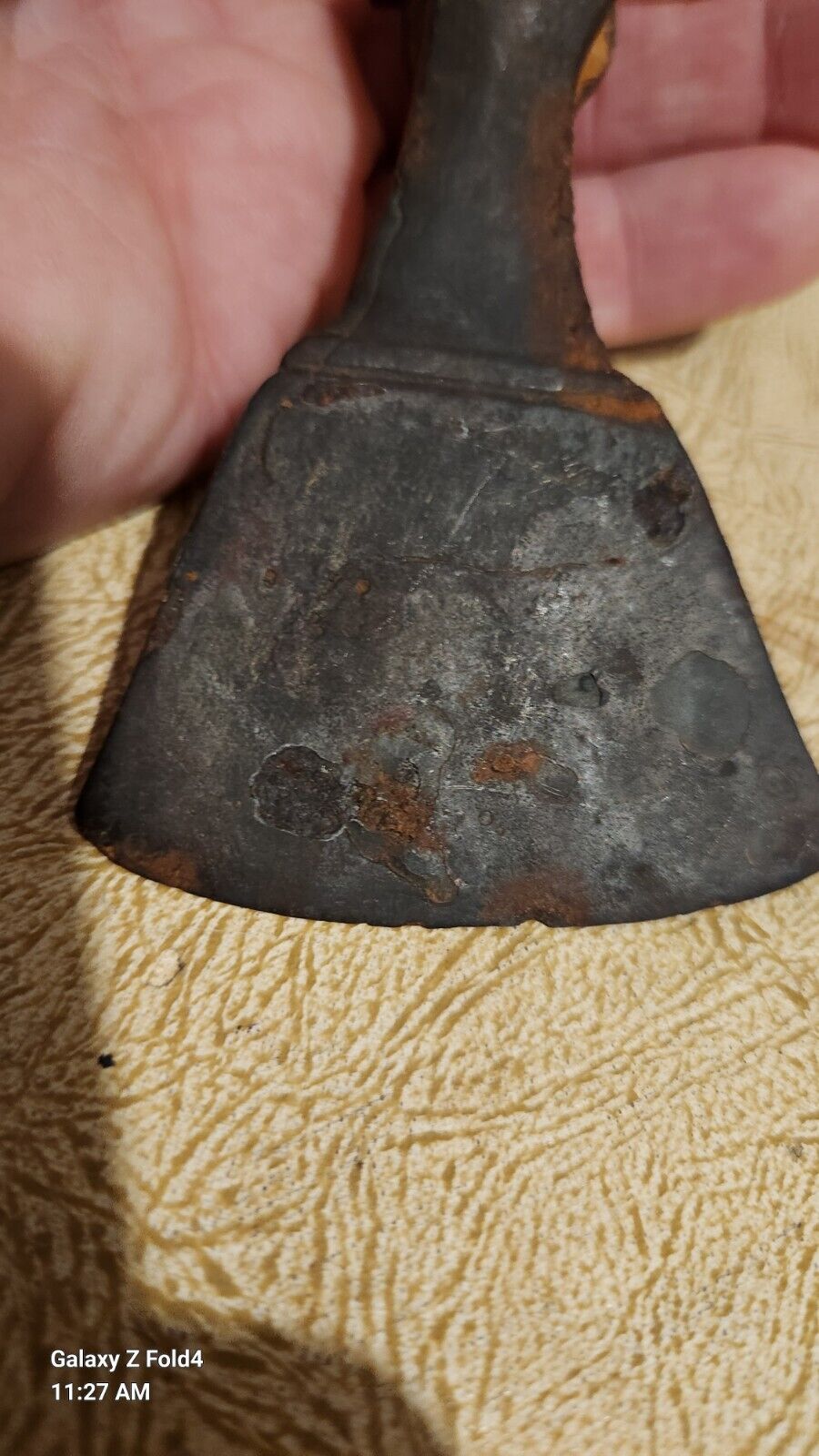 RARE ANCIENT SCYTHIAN  AXE HEAD War Relic Native American 