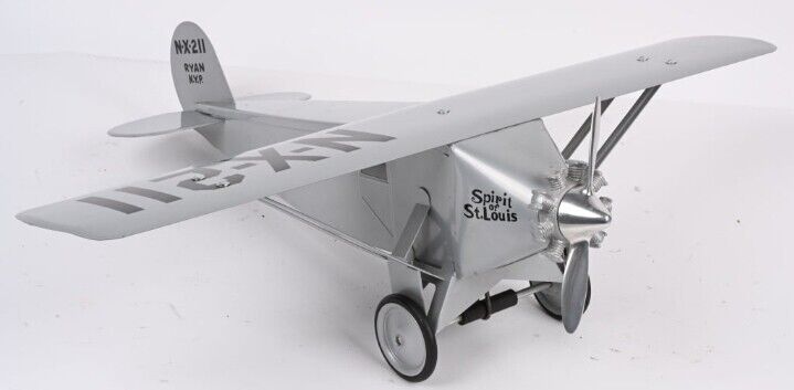 Lot Of 2 COWDERY Toy Works Spirit Of St Louis Toy Airplane 9/50 Prototype Signed