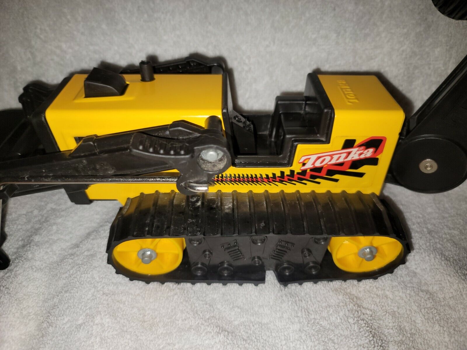 Tonka Pressed Steel & Plastic 24" Working Backhoe & Loader