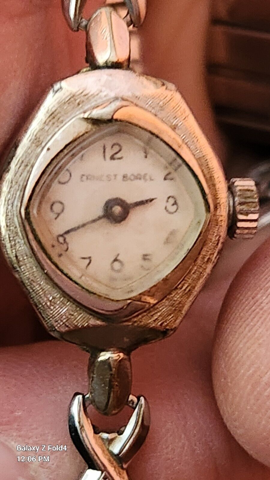 Vintage Ernest Borel Cocktail Watch - 17 Jewel - WORKING