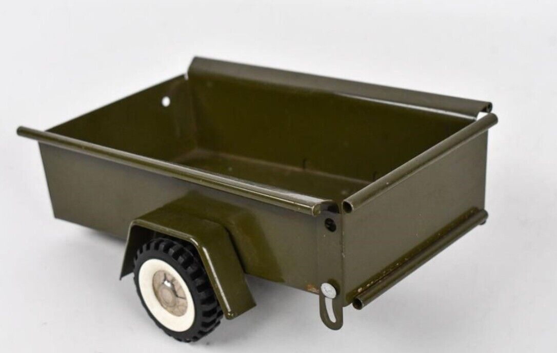 STRUCTO 1960’s Structo U. S. Army Engineers Pressed Steel Dump Truck/JEEP & More