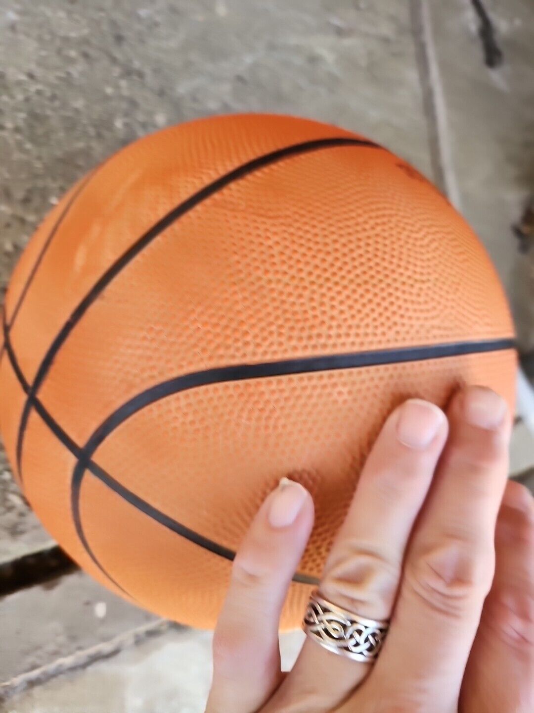 Vintage 76 Gasoline Orange Logo Promotional Souvenir Basketball Original Display