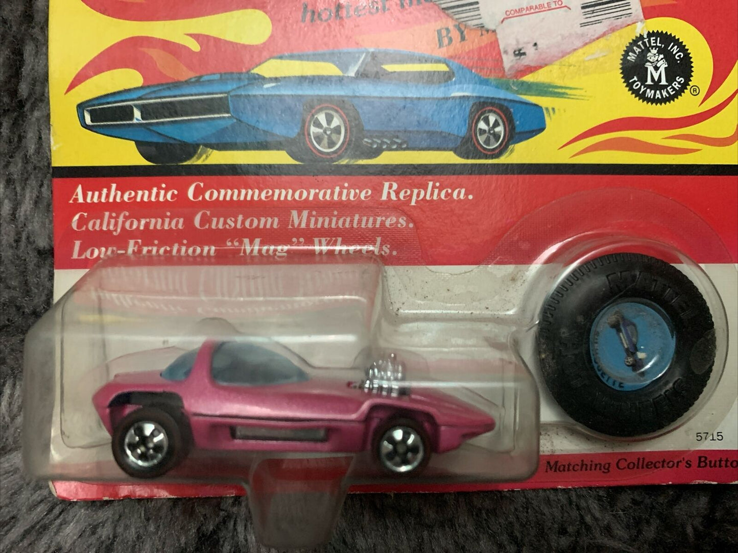 Hot Wheels Vintage 25th Anniversary Redline Silhouette Metalflake Lavender Pink