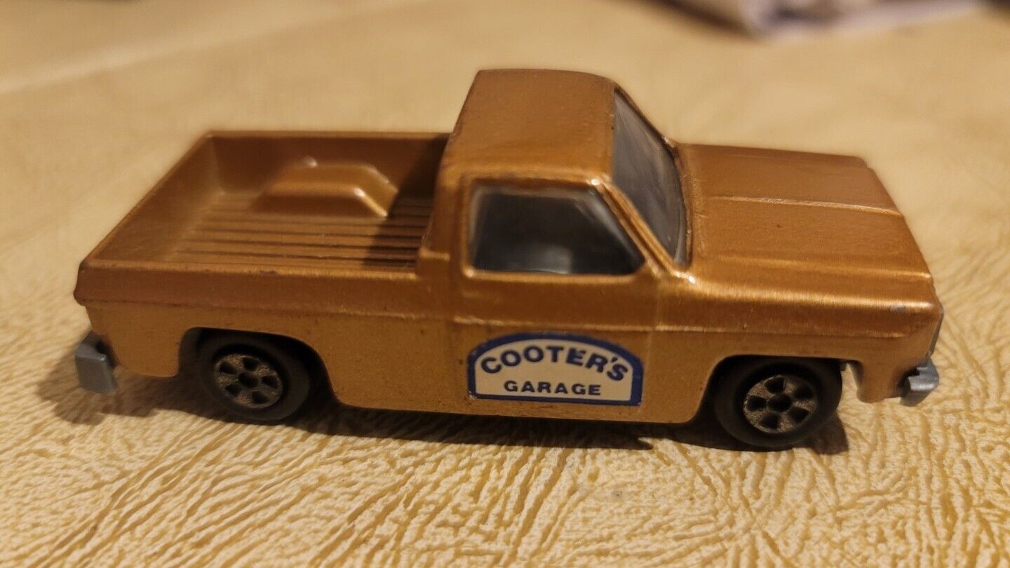 Vintage 1981 ERTL Dukes of Hazzard Cooter’s Garage Chevy Truck Diecast 1/64