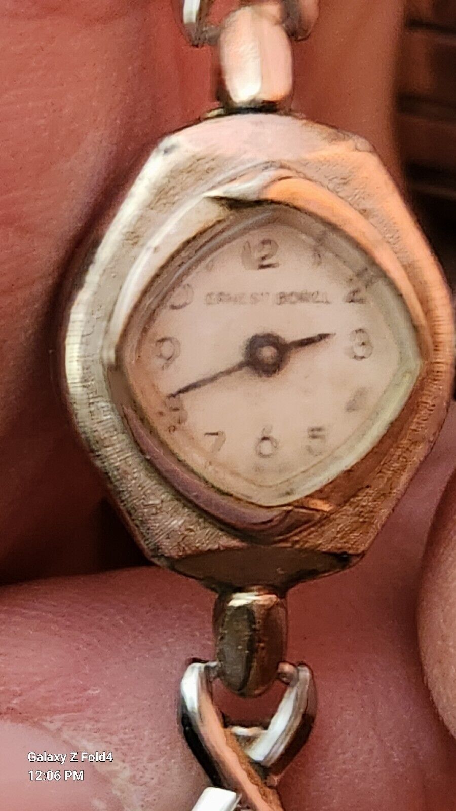 Vintage Ernest Borel Cocktail Watch - 17 Jewel - WORKING