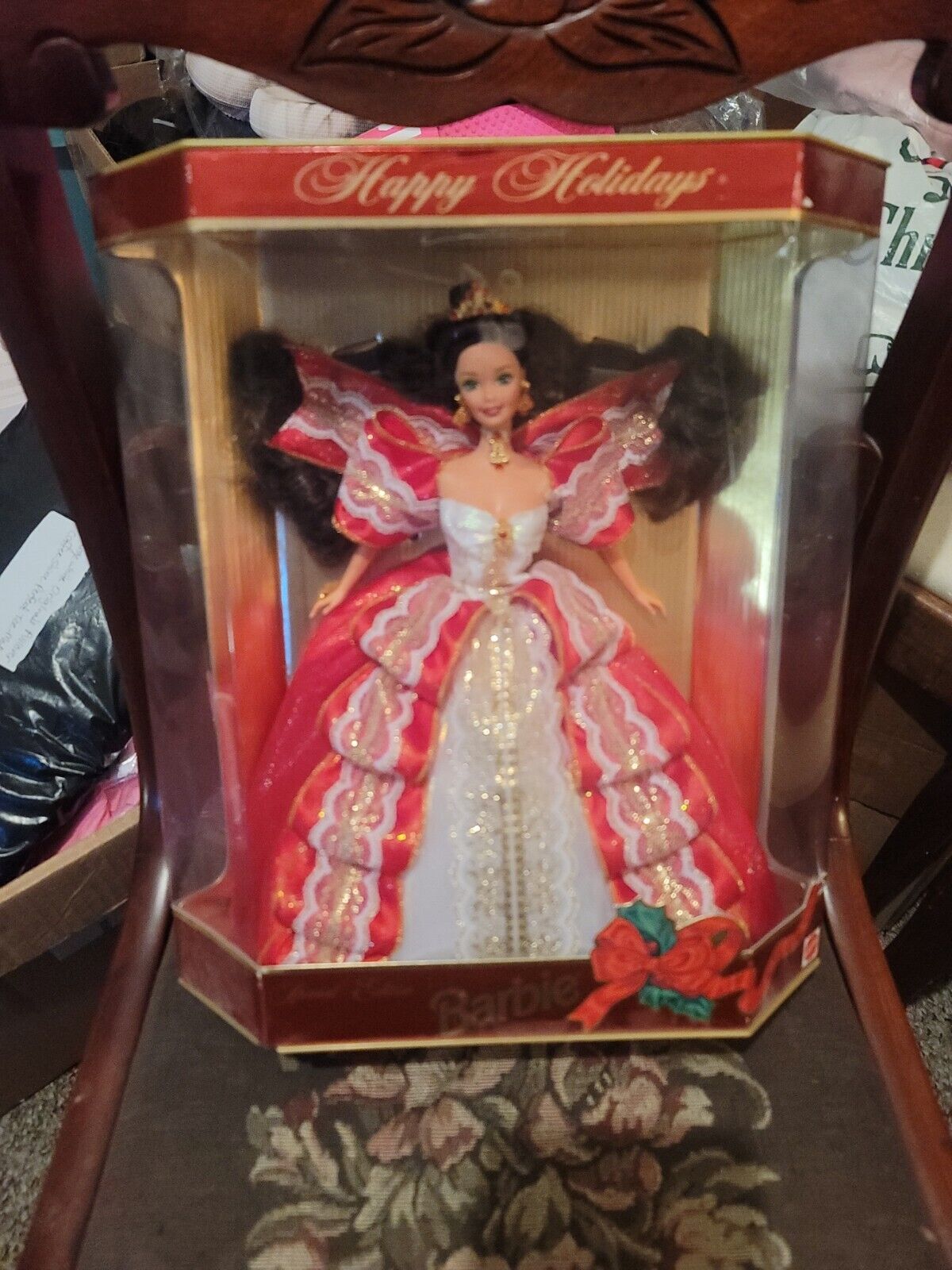 Rare Happy Holidays 10th Anniversary Special Edition Barbie