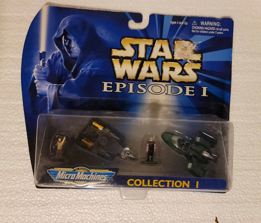 STAR WARS MICRO MACHINES EPISODE 1 COLLECTION I ANAKIN PODRACER 1998  NEW SEALED