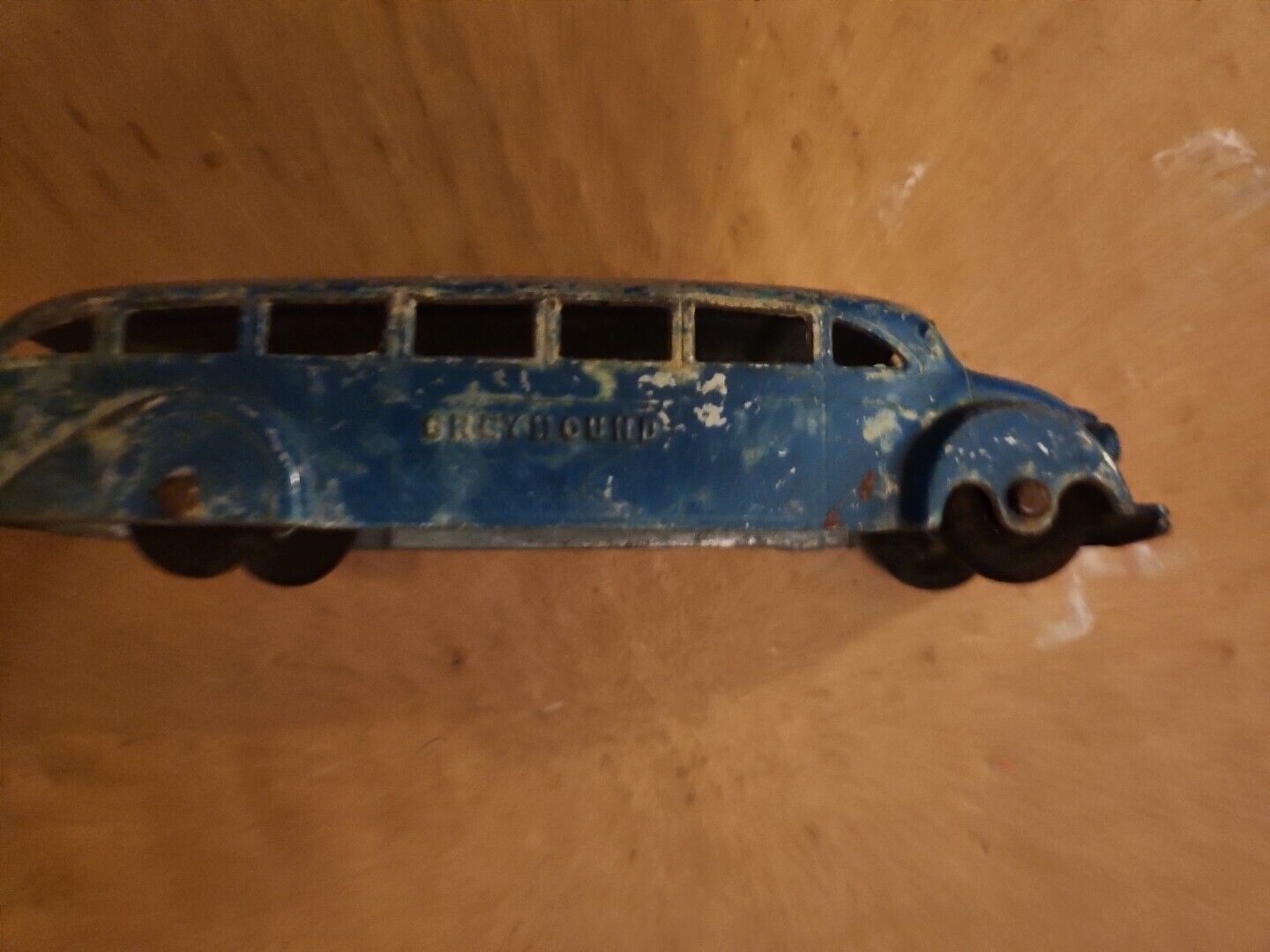 Vintage Pre-war Tootsie Toy Grey Hound Bus From The 1930’s