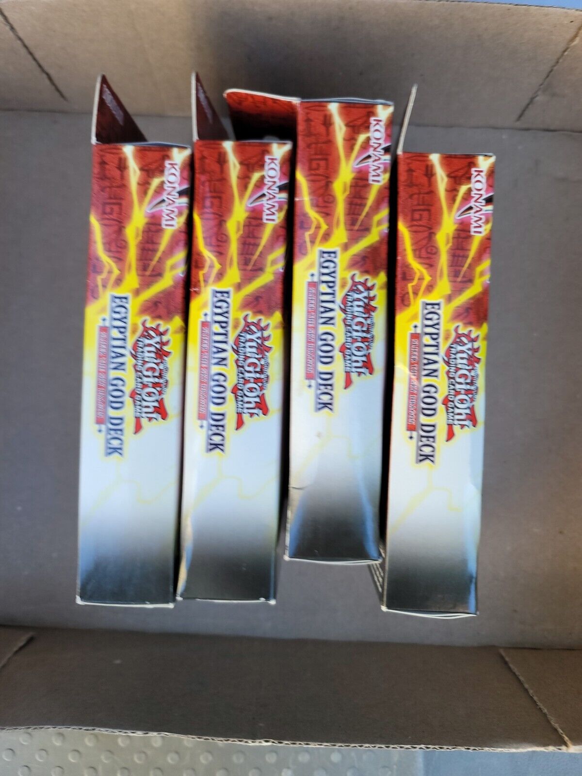 Four Yu-Gi-Oh Cards Egyptian God Structure Deck SLIFER THE SKY DRAGON New Sealed