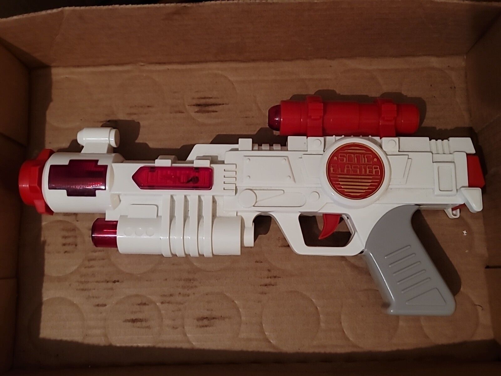 Sonic Blaster Vintage Super Weina Gun Space Soldiers FUTURE LASER POWER Gig