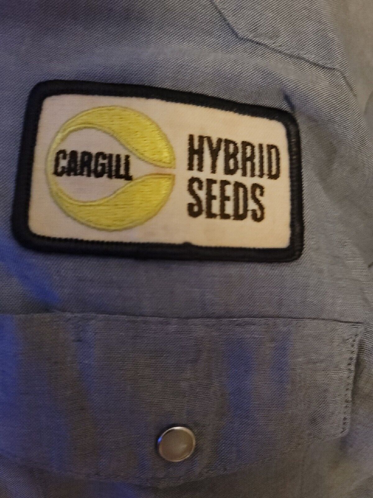 Vintage Cargill Hybrid Seeds WORK SHIRTS WITH PATCHS COOL GEAR