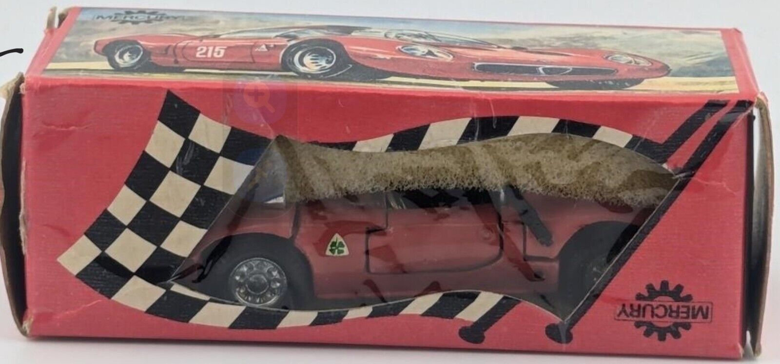 Mercury Toys #64 Alfa Romeo 33 Prototipo Box Only made in Italy 1/43 scale