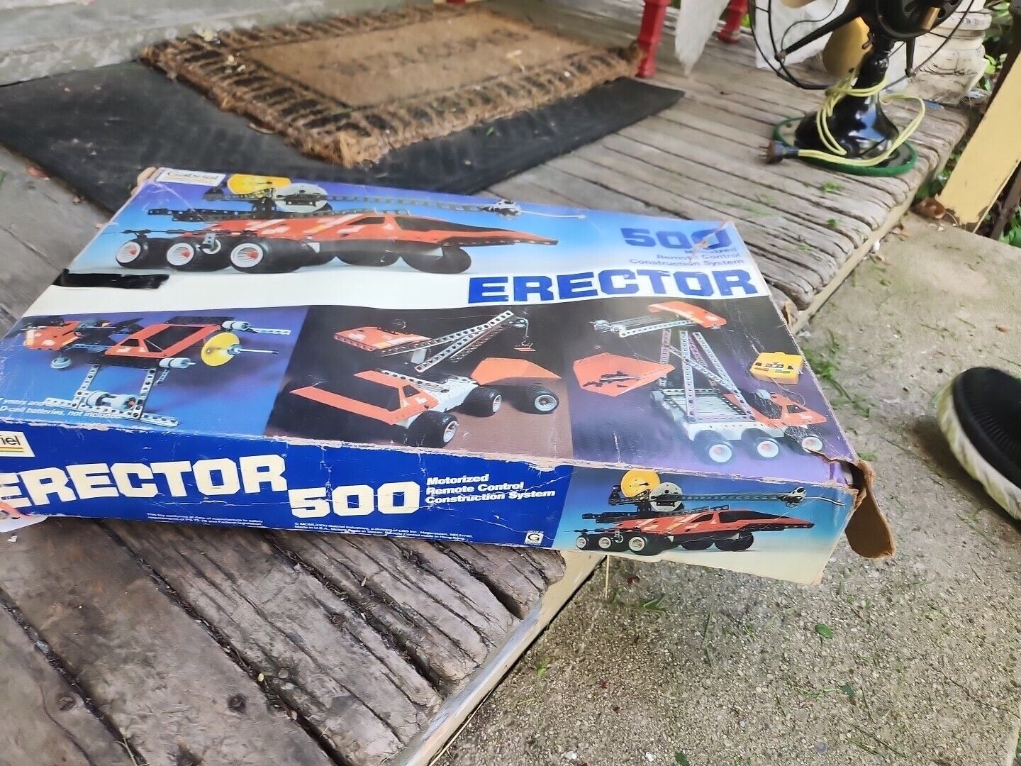 VINTAGE GABRIEL ERECTOR 500 MOTORIZED REMOTE CONTROL CONSTRUCTION