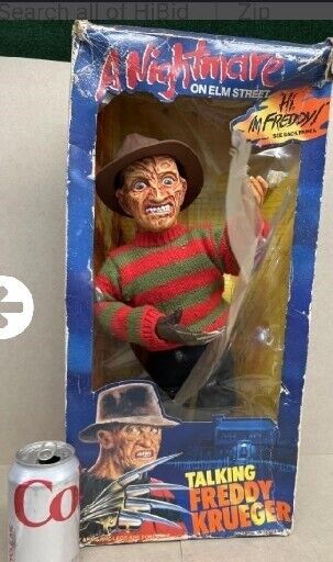 Matchbox 18" A Nightmare On Elm Street Freddy Kreuger Talking Figure WORKING