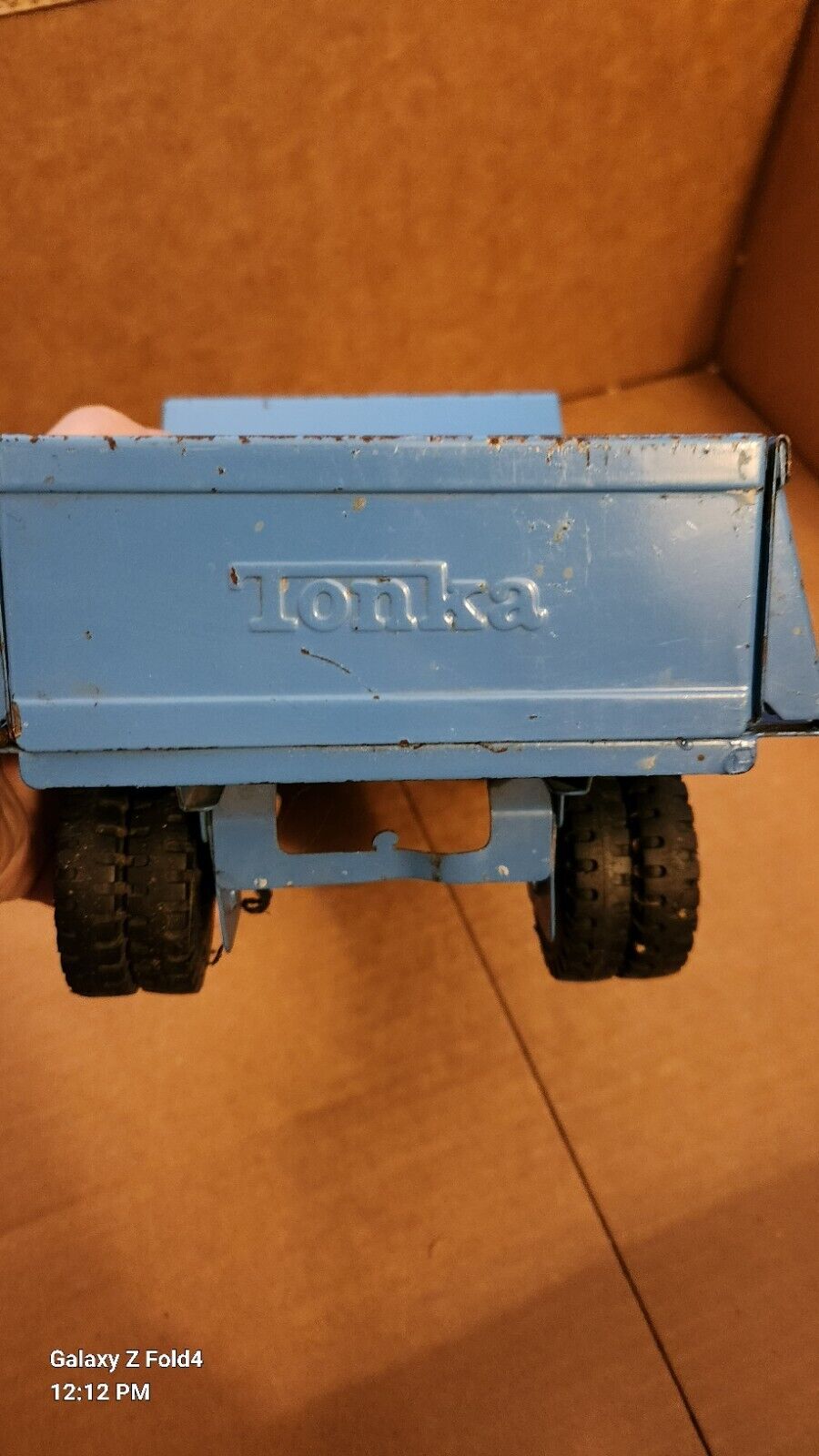 Vintage 1965 Tonka No. 520 Hydraulic Dump Truck 13" Structo Ford Man Cave Toys 