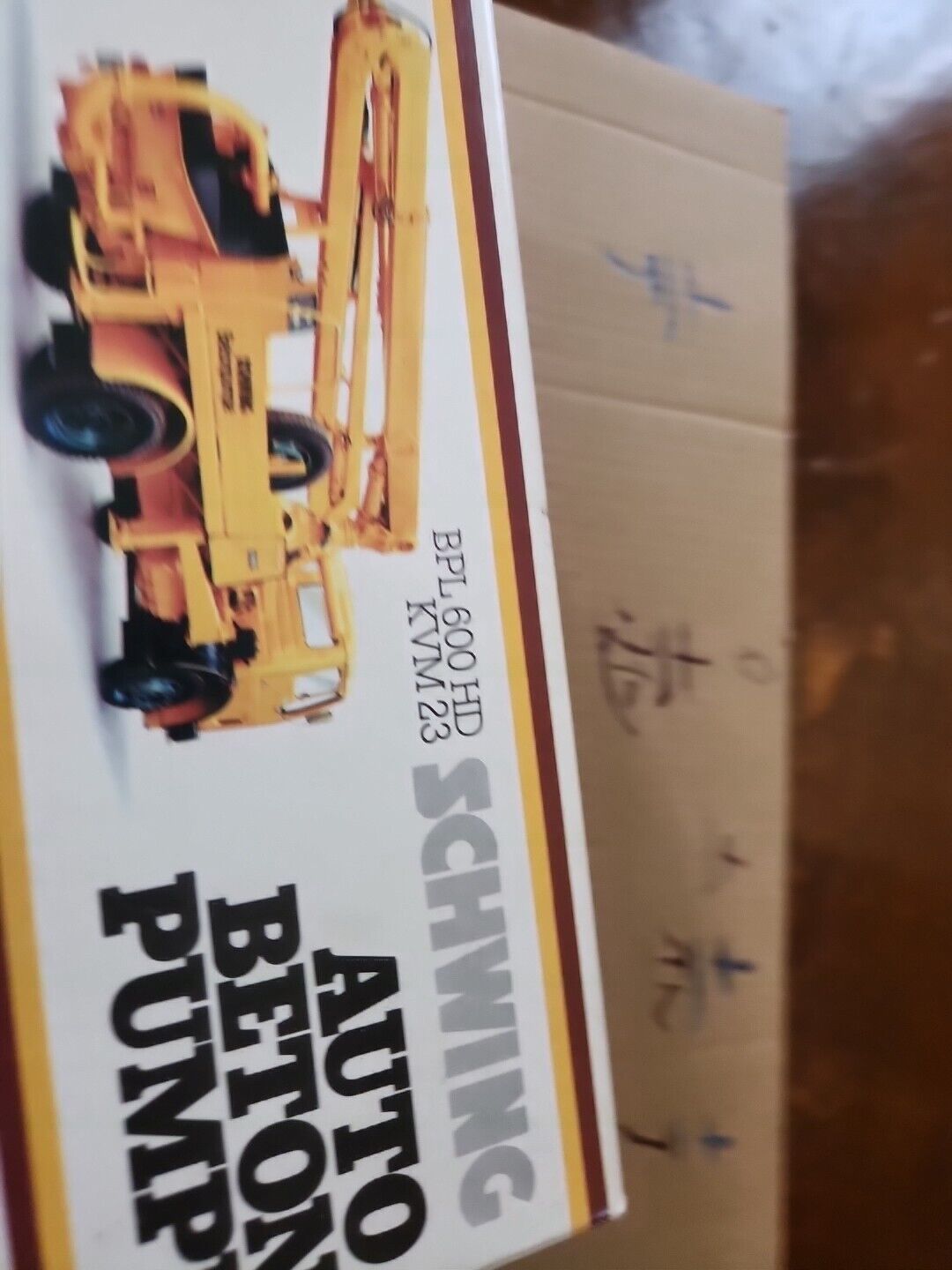 Schwing toy Concrete Pump Truck BPL 600 HD KVM 23 Die Cast Toy NIB 