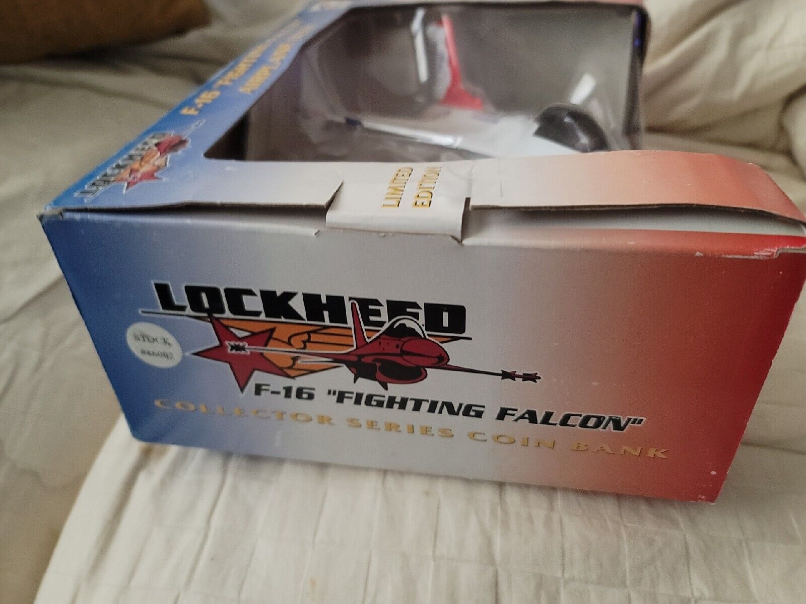 LOCKHEAD USAF FIGHTER FALCON MODEL JET NIB DIECAST