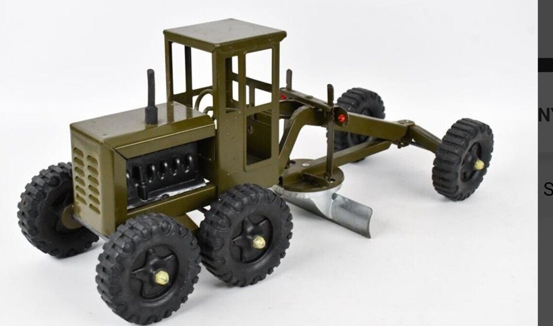 STRUCTO 1960’s Structo U. S. Army Engineers Pressed Steel Dump Truck/JEEP & More