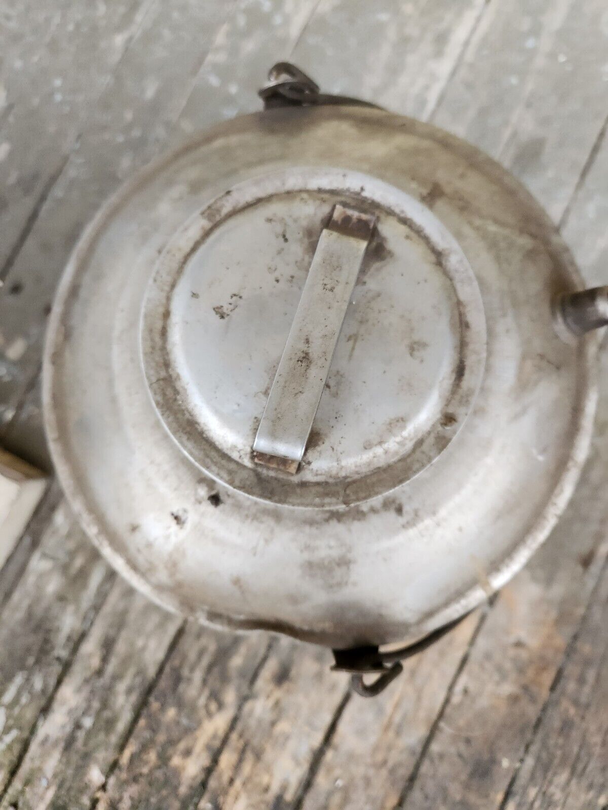 Vintage Pennsylvania Railroad PRR Stainless Steel 2 Gallon Water Can Keystone