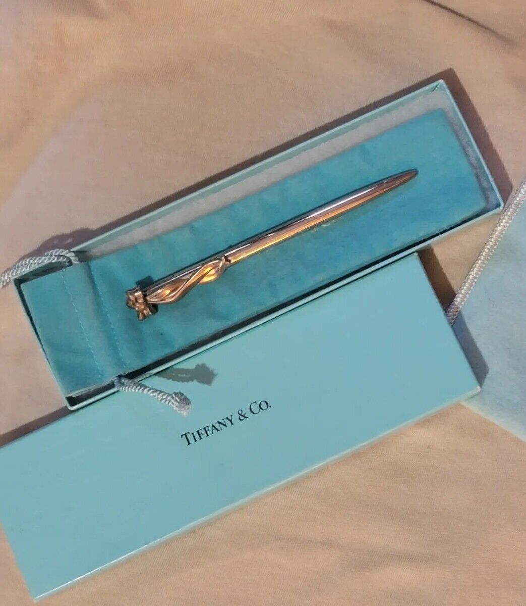 Vintage Tiffany & Co. Sterling Silver Bow Pen 