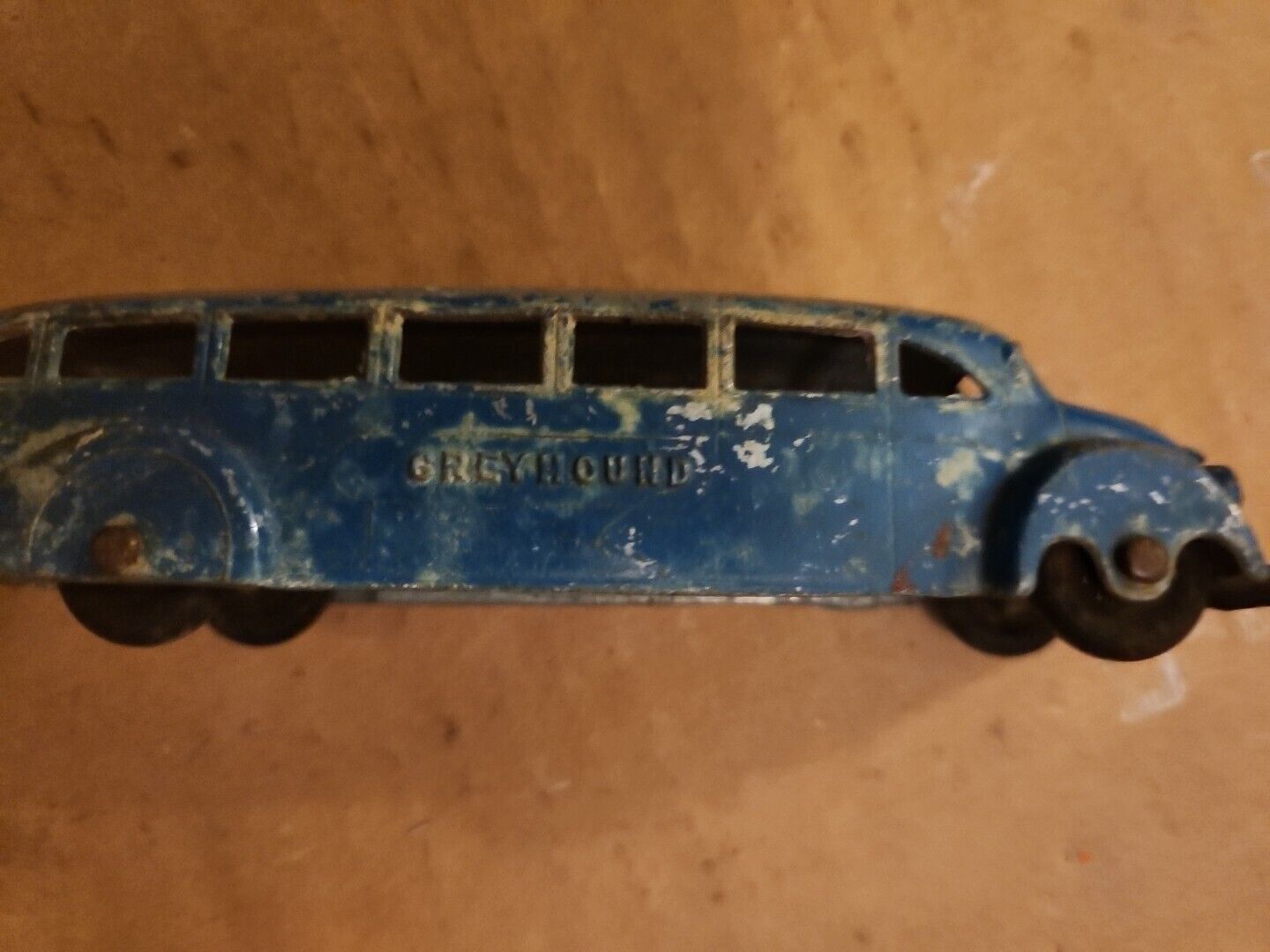 Vintage Pre-war Tootsie Toy Grey Hound Bus From The 1930’s