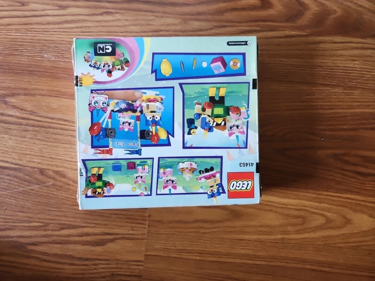 LEGO Unikitty! Party Time 41453 Building Kit 214 Pieces New Unopened 4 minifigs