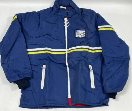 VINTAGE GOODYEAR MOTOR SPORTS CLUB JACKET SIZE M Jacket Sz M