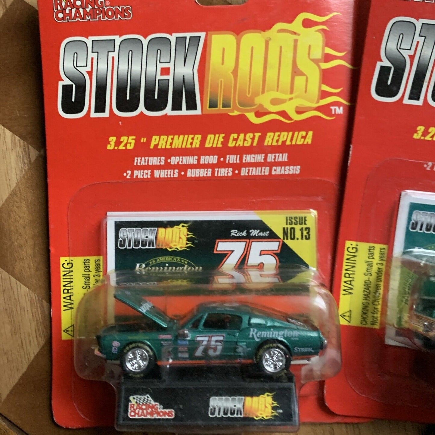 Stock Rods #75 (Rick Mast) Remington Car (Nascar)(1998)(Racing Champions)